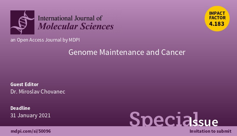 International Journal of Molecular Sciences, Special Issue