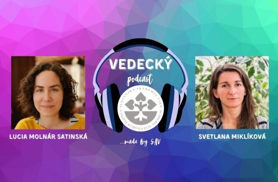banner k Vedeckému podcastu SAV so Svetlanou Miklíkovou
