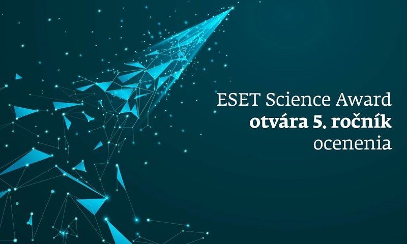 Ocenenie ESET Science Award spúšťa nominácie do svojho 5. ročníka