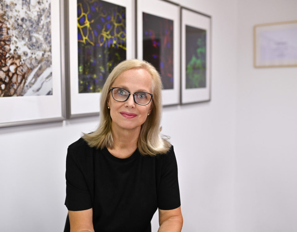 Professor Silvia Pastorekova, portrait.
