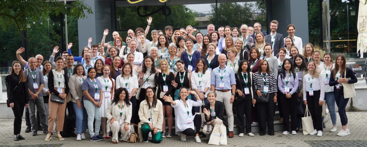 Group photo of EEMGS 2025 conference participants, Dr. Monika Šramková in the front row, first from the right.