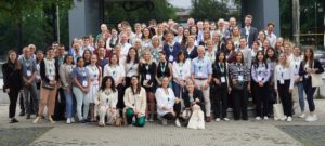Group photo of EEMGS 2025 conference participants, Dr. Monika Šramková in the front row, first from the right.