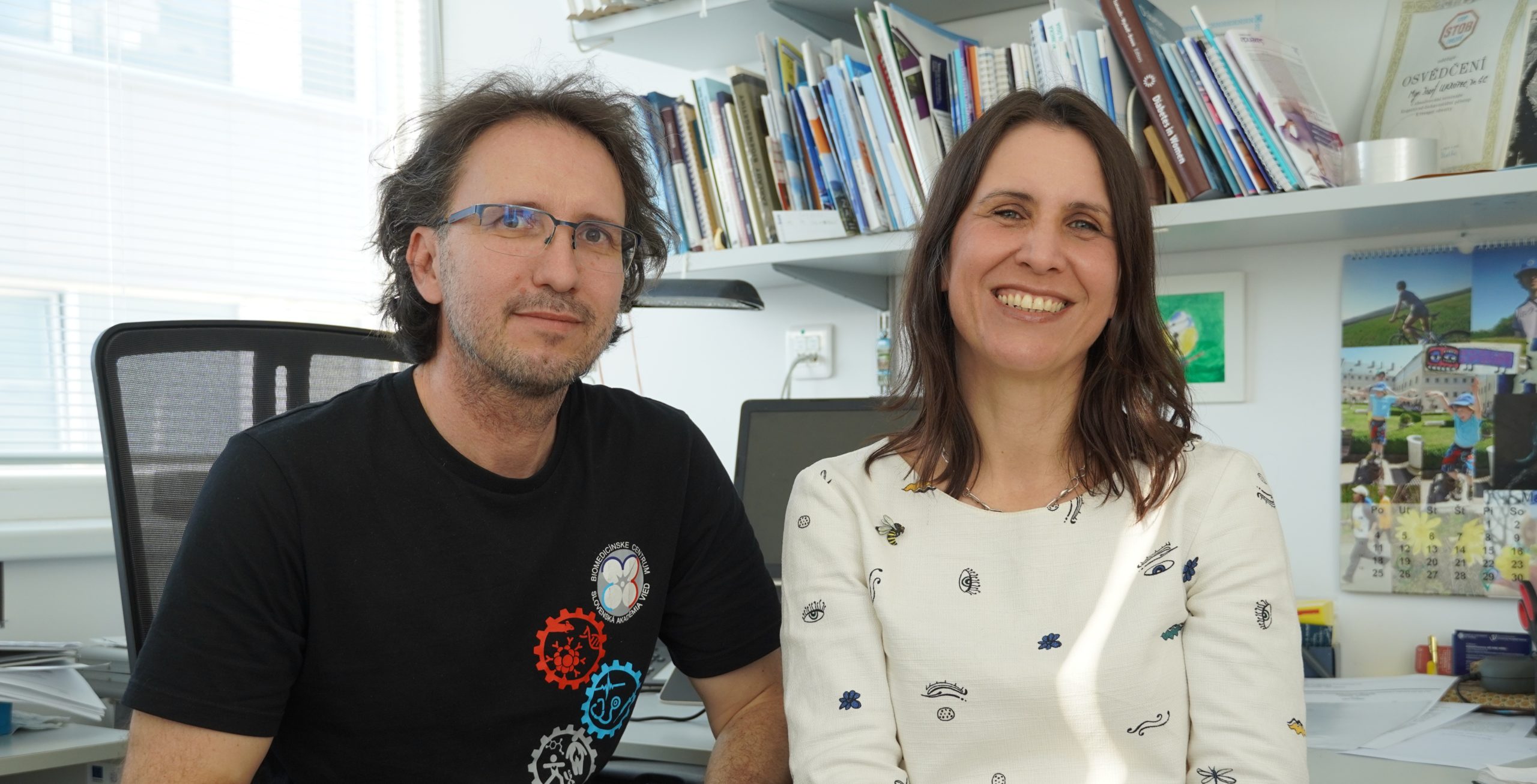 Dr. Jozef Ukropec a prof. Barbara Ukropcová z BMC SAV.