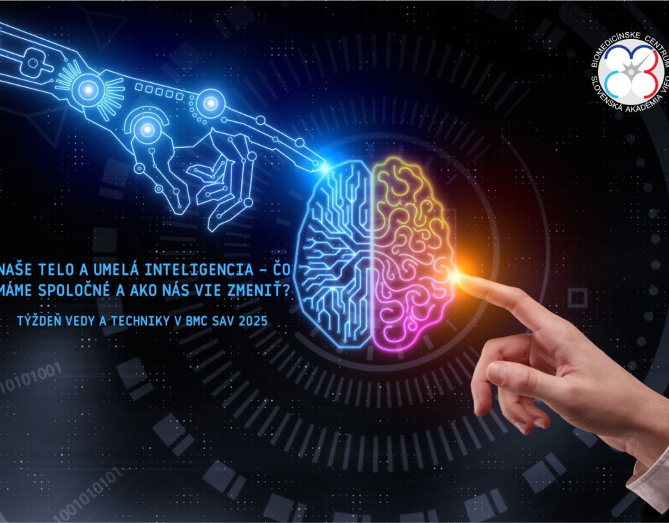 Plagát podujatia k Týždňu vedy a techniky 2025 v BMC SAV.